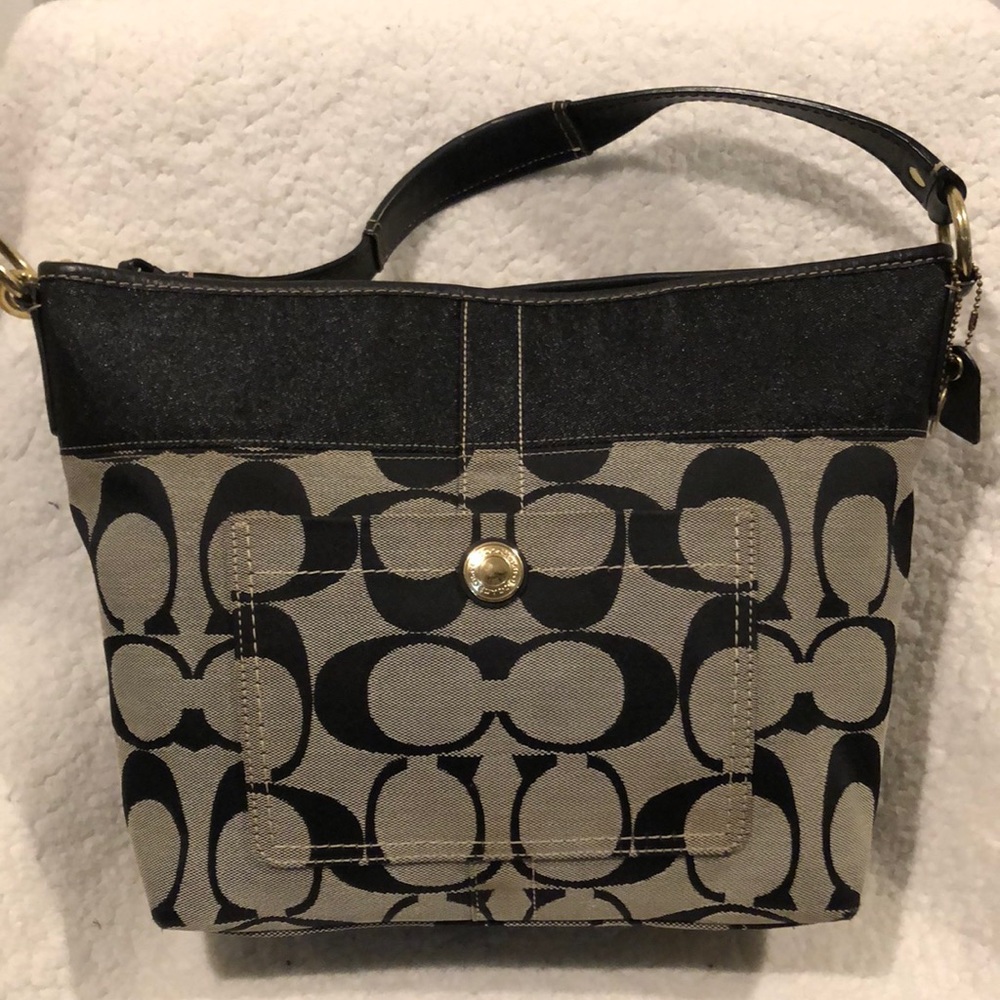 Black COACH purse